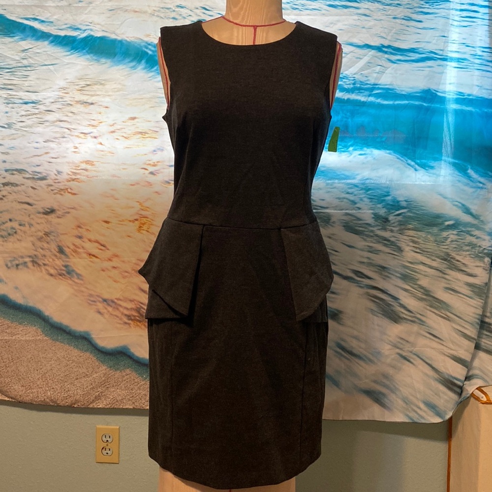 Michael Kors charcoal dress size 10, zip up back.